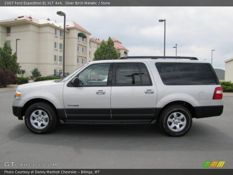 Silver Birch Metallic / Stone 2007 Ford Expedition EL XLT 4x4