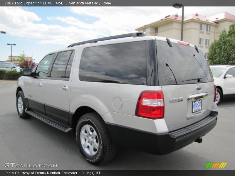 Silver Birch Metallic / Stone 2007 Ford Expedition EL XLT 4x4