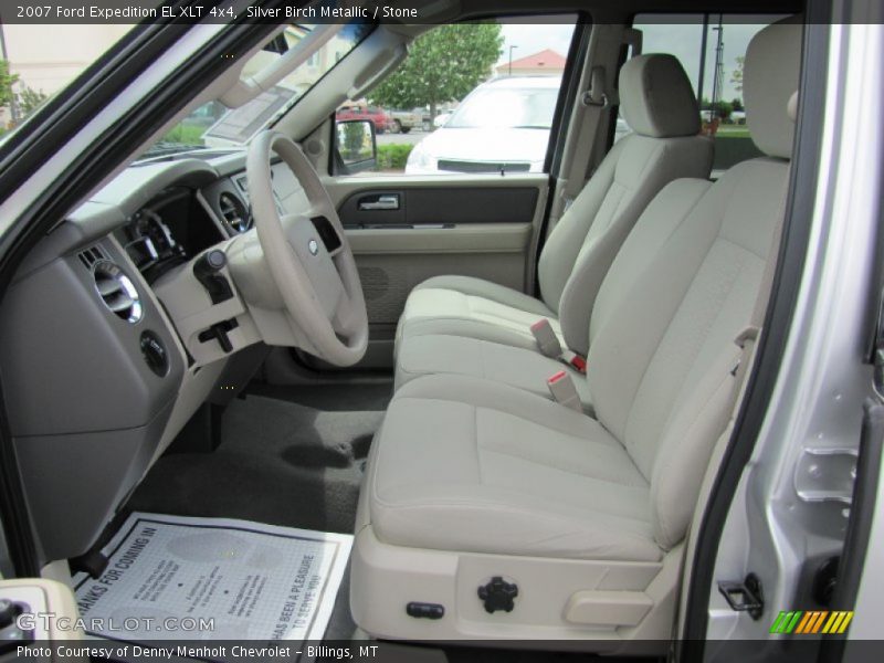 Silver Birch Metallic / Stone 2007 Ford Expedition EL XLT 4x4