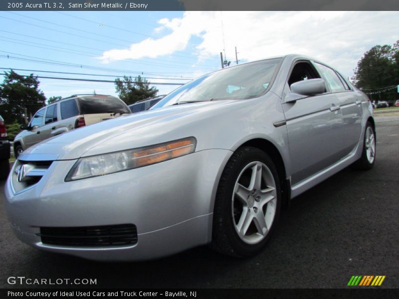 Satin Silver Metallic / Ebony 2005 Acura TL 3.2