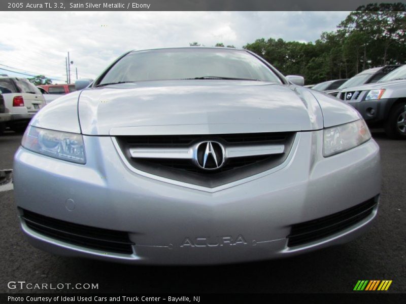 Satin Silver Metallic / Ebony 2005 Acura TL 3.2