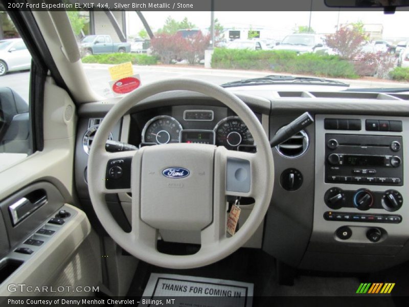Silver Birch Metallic / Stone 2007 Ford Expedition EL XLT 4x4