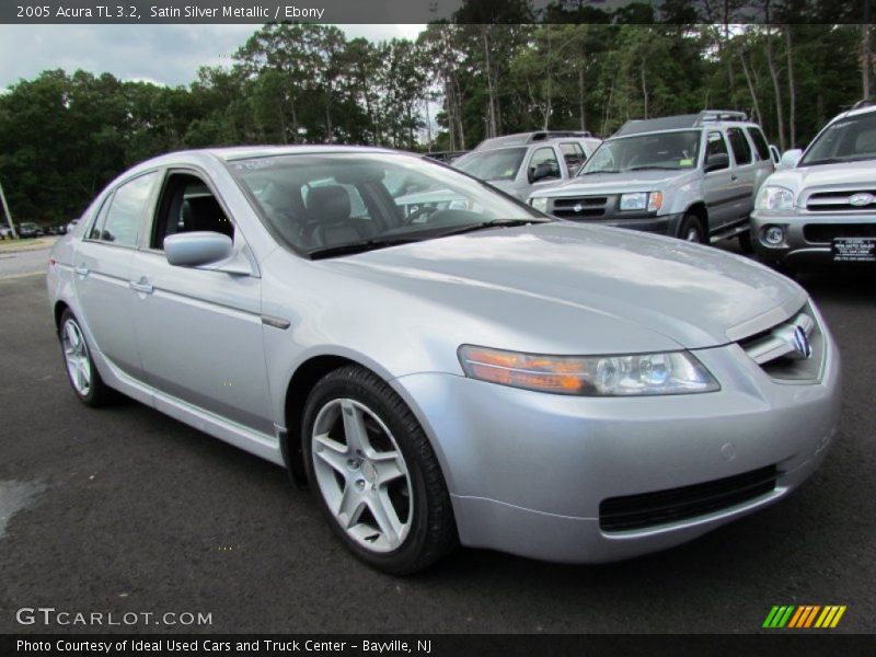 Satin Silver Metallic / Ebony 2005 Acura TL 3.2