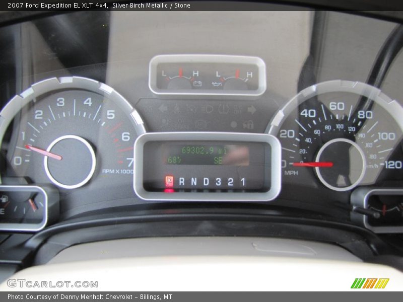Silver Birch Metallic / Stone 2007 Ford Expedition EL XLT 4x4