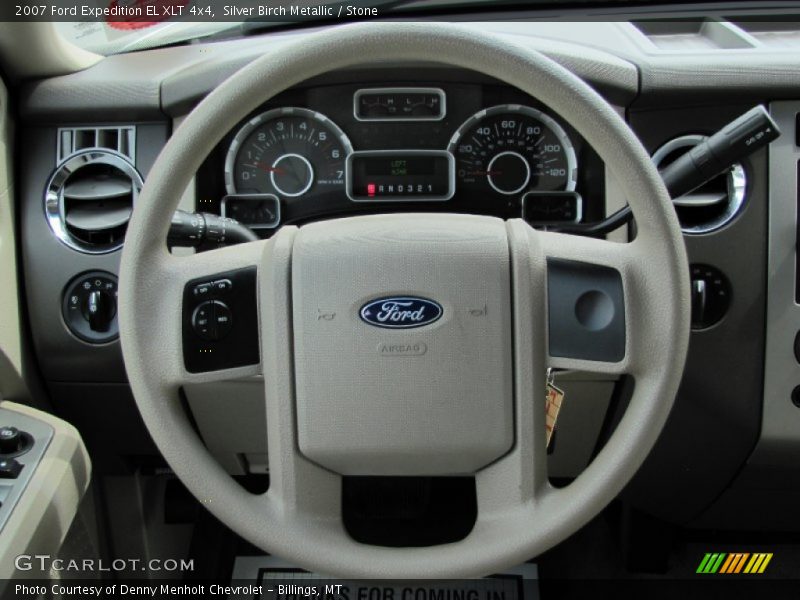 Silver Birch Metallic / Stone 2007 Ford Expedition EL XLT 4x4