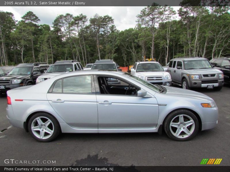 Satin Silver Metallic / Ebony 2005 Acura TL 3.2