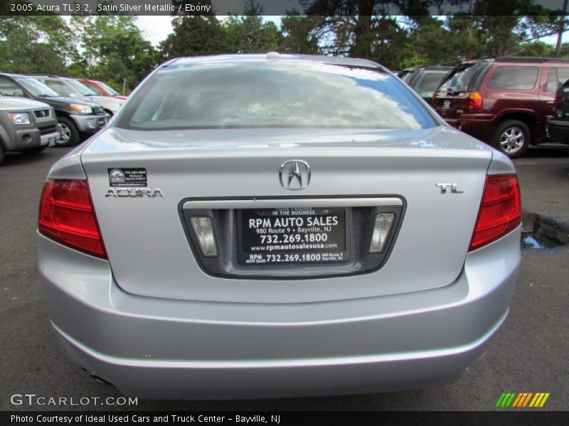 Satin Silver Metallic / Ebony 2005 Acura TL 3.2