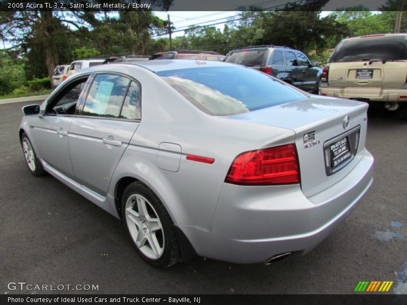 Satin Silver Metallic / Ebony 2005 Acura TL 3.2