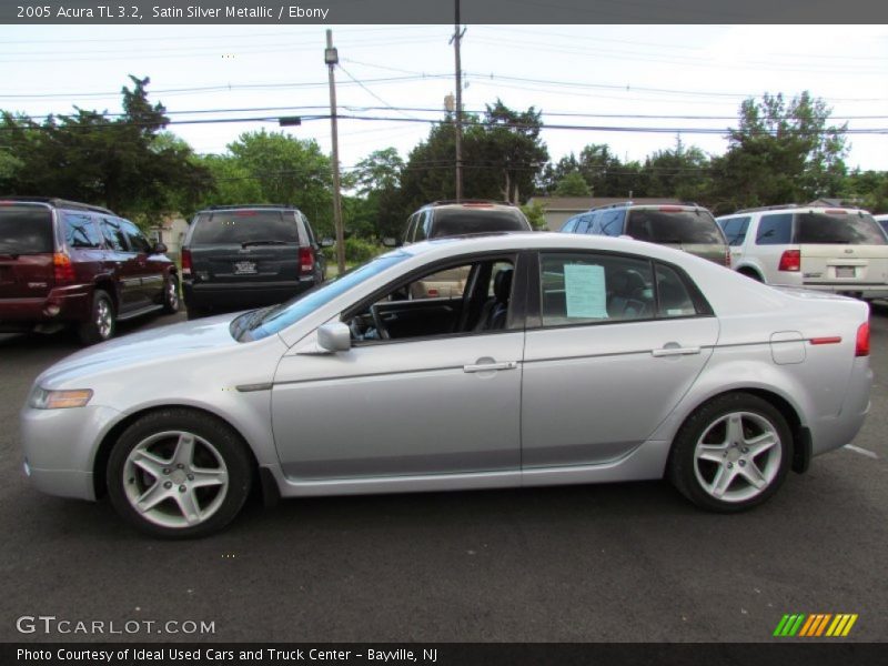 Satin Silver Metallic / Ebony 2005 Acura TL 3.2