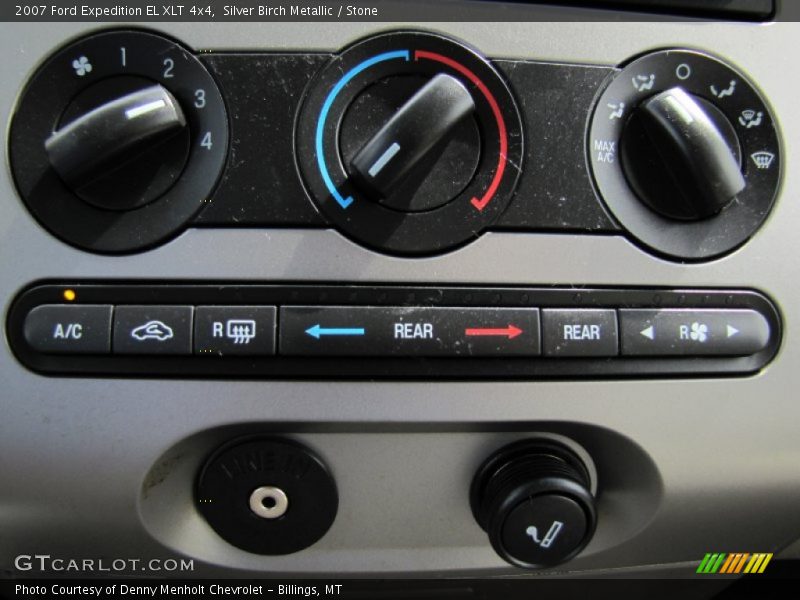 Silver Birch Metallic / Stone 2007 Ford Expedition EL XLT 4x4
