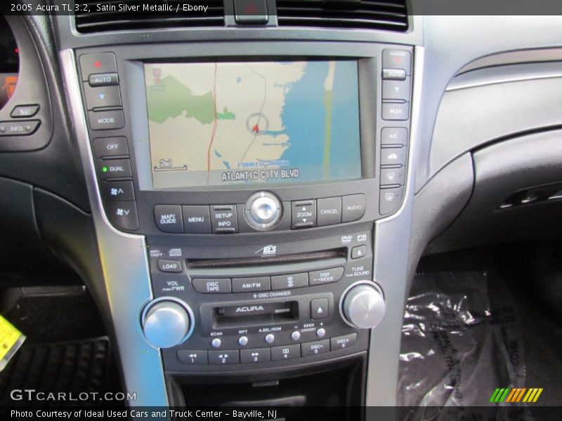 Satin Silver Metallic / Ebony 2005 Acura TL 3.2