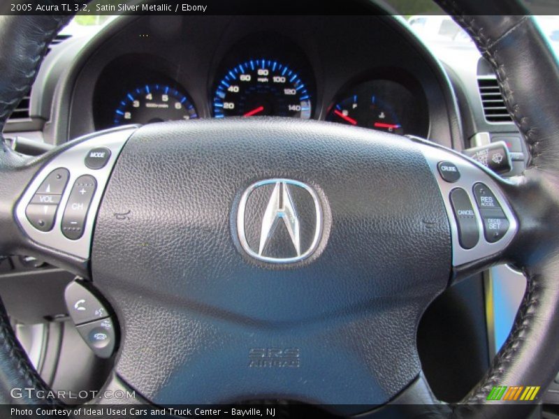 Satin Silver Metallic / Ebony 2005 Acura TL 3.2