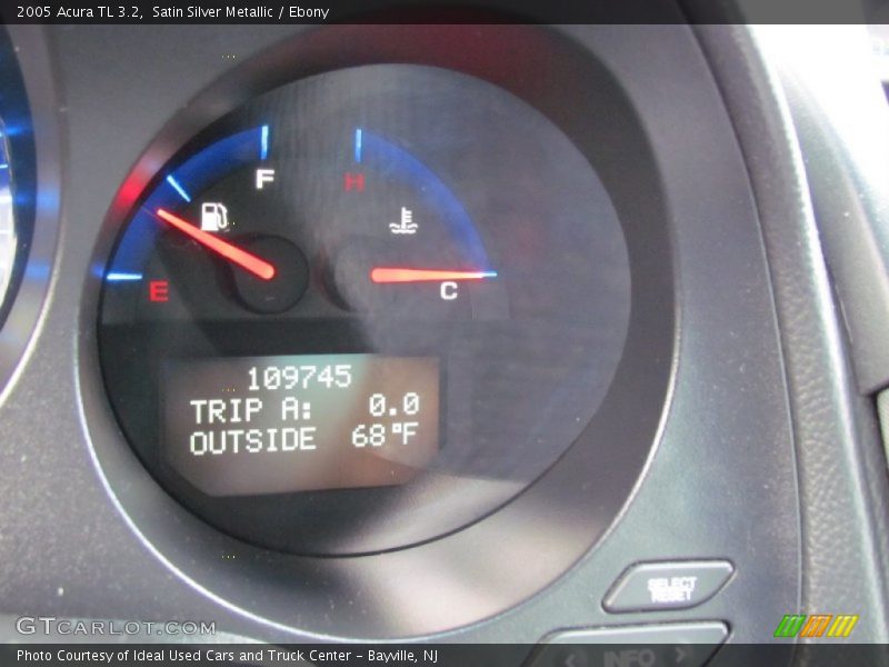Satin Silver Metallic / Ebony 2005 Acura TL 3.2