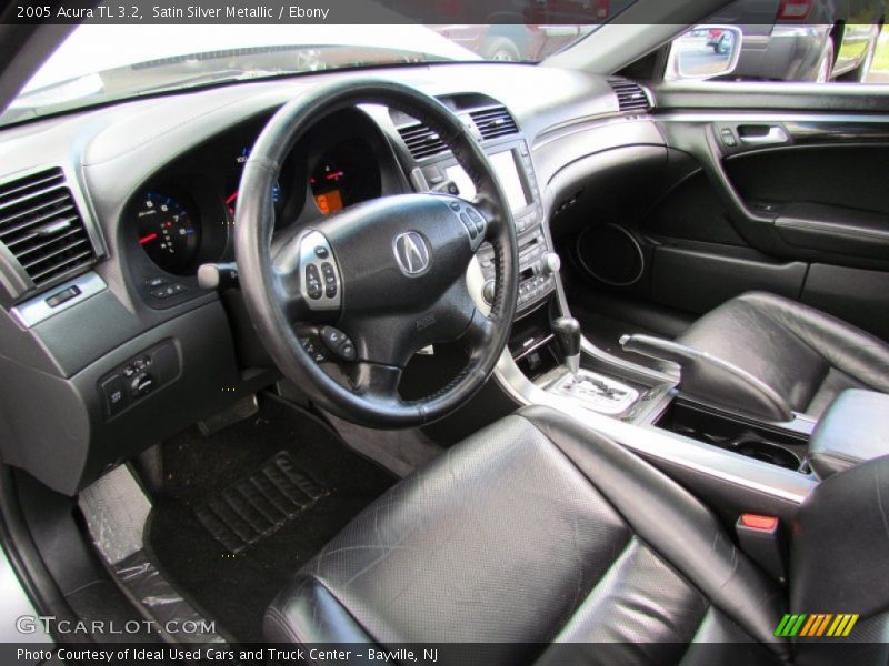 Satin Silver Metallic / Ebony 2005 Acura TL 3.2