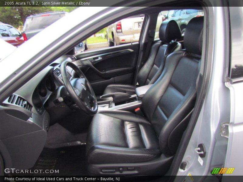 Satin Silver Metallic / Ebony 2005 Acura TL 3.2