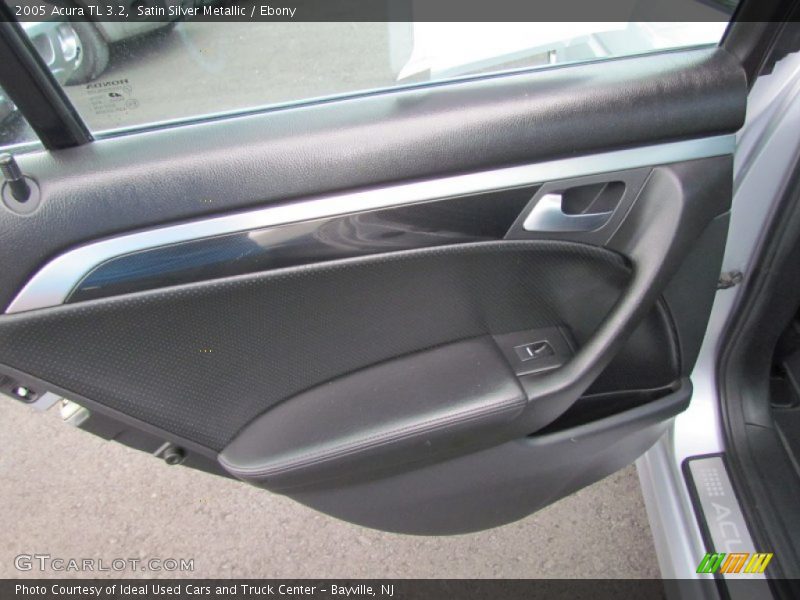Satin Silver Metallic / Ebony 2005 Acura TL 3.2