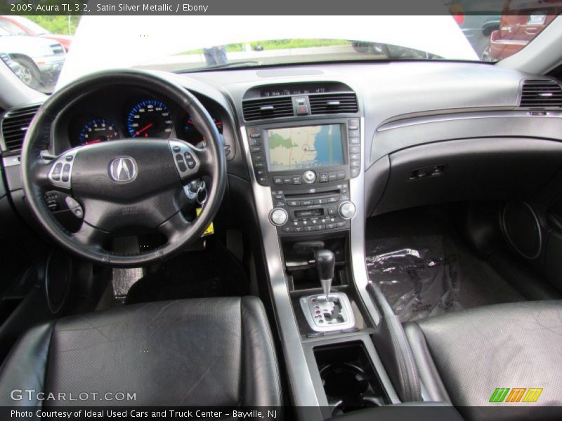 Satin Silver Metallic / Ebony 2005 Acura TL 3.2