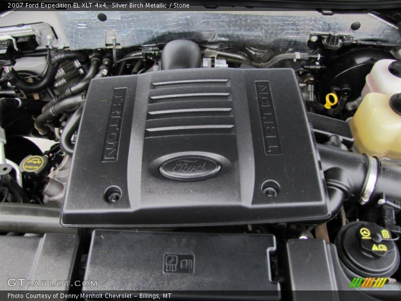 Silver Birch Metallic / Stone 2007 Ford Expedition EL XLT 4x4
