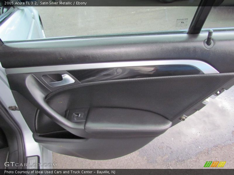 Satin Silver Metallic / Ebony 2005 Acura TL 3.2
