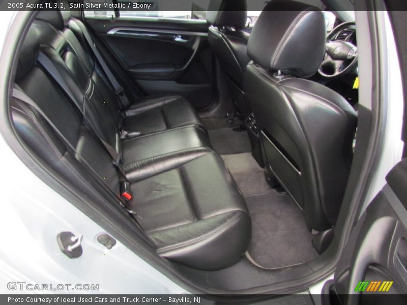 Satin Silver Metallic / Ebony 2005 Acura TL 3.2