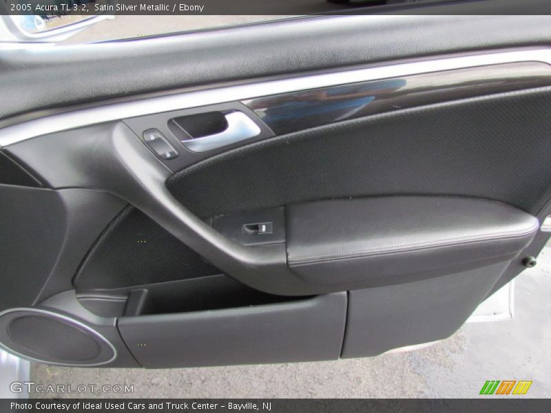 Satin Silver Metallic / Ebony 2005 Acura TL 3.2