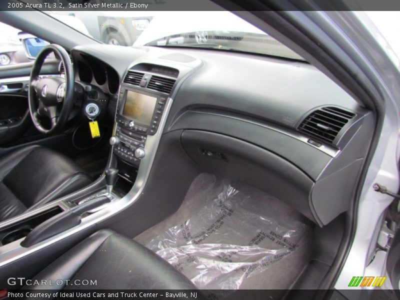 Satin Silver Metallic / Ebony 2005 Acura TL 3.2