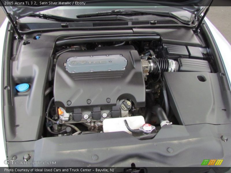Satin Silver Metallic / Ebony 2005 Acura TL 3.2
