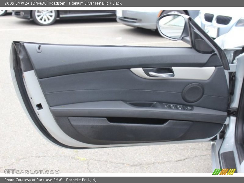 Titanium Silver Metallic / Black 2009 BMW Z4 sDrive30i Roadster