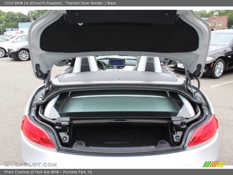 Titanium Silver Metallic / Black 2009 BMW Z4 sDrive30i Roadster