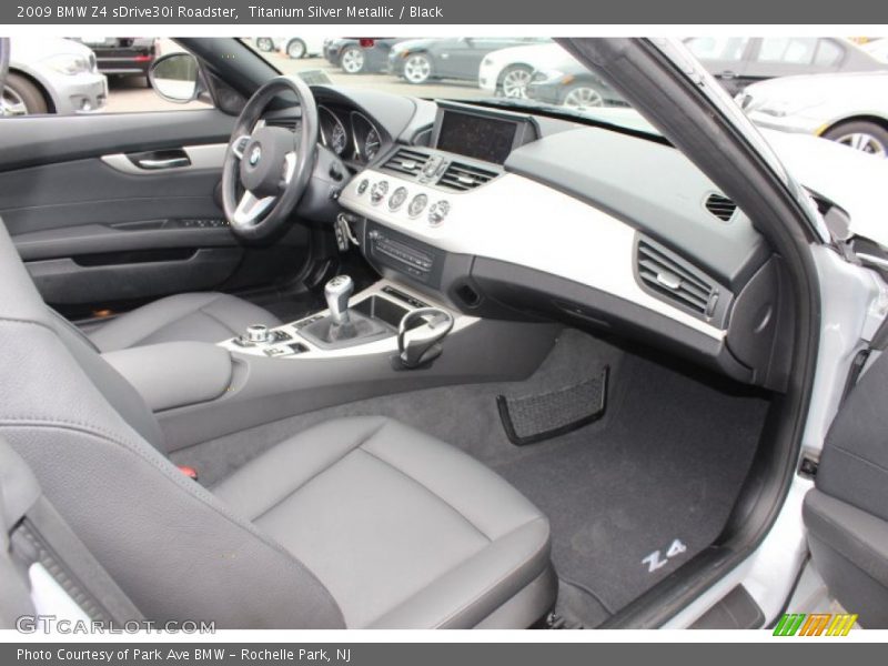 Titanium Silver Metallic / Black 2009 BMW Z4 sDrive30i Roadster