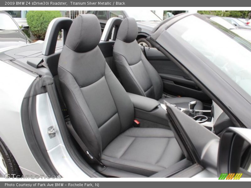 Titanium Silver Metallic / Black 2009 BMW Z4 sDrive30i Roadster