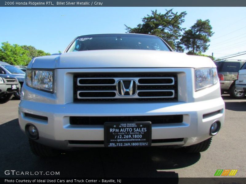 Billet Silver Metallic / Gray 2006 Honda Ridgeline RTL