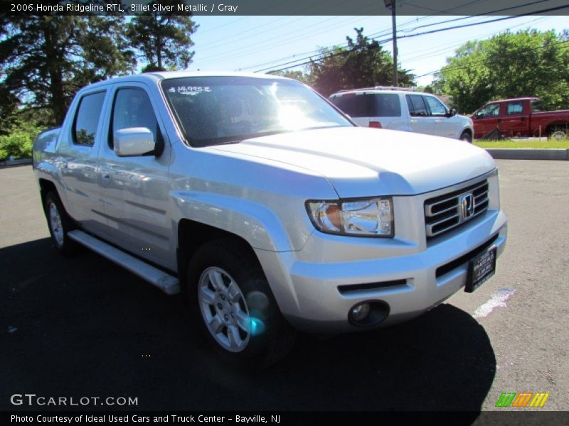 Billet Silver Metallic / Gray 2006 Honda Ridgeline RTL