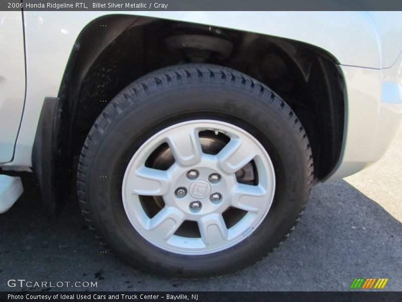 Billet Silver Metallic / Gray 2006 Honda Ridgeline RTL