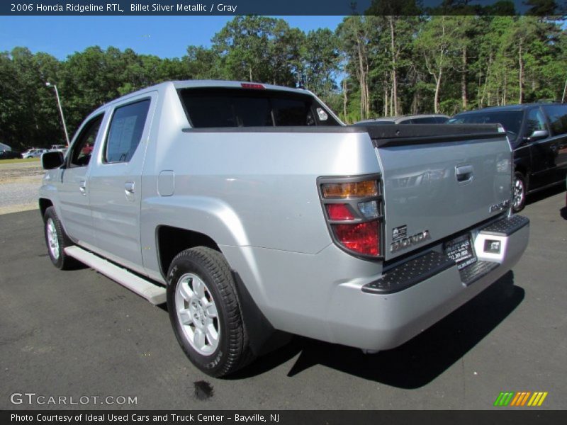 Billet Silver Metallic / Gray 2006 Honda Ridgeline RTL