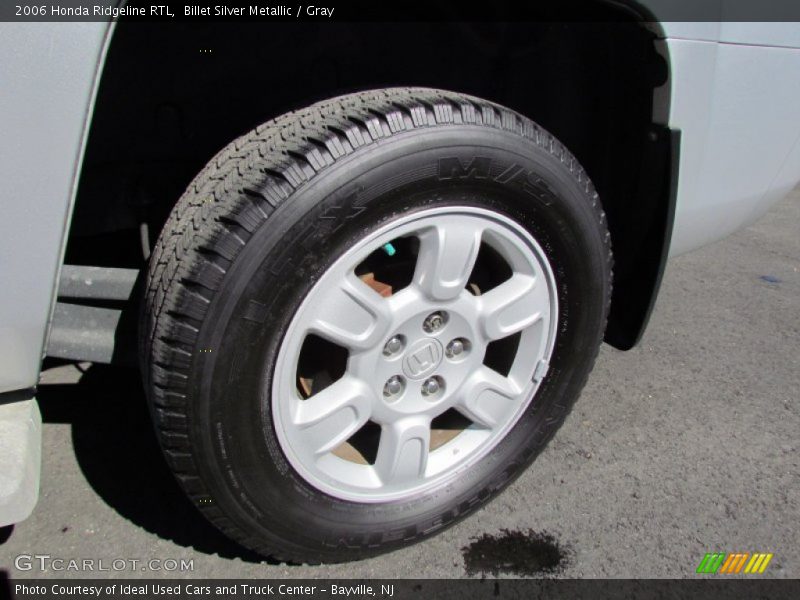 Billet Silver Metallic / Gray 2006 Honda Ridgeline RTL