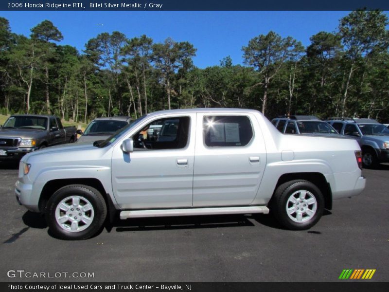 Billet Silver Metallic / Gray 2006 Honda Ridgeline RTL