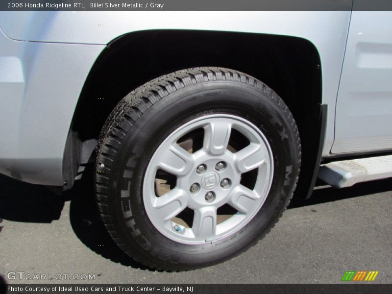 Billet Silver Metallic / Gray 2006 Honda Ridgeline RTL