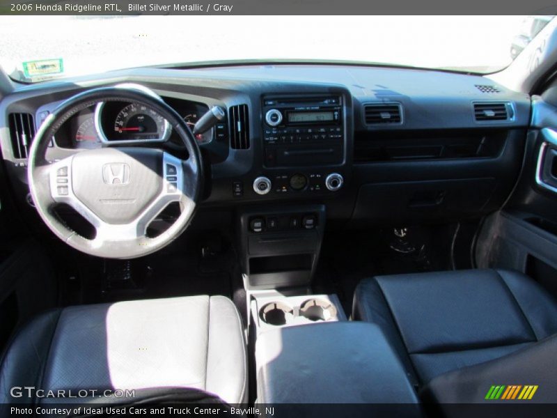 Billet Silver Metallic / Gray 2006 Honda Ridgeline RTL