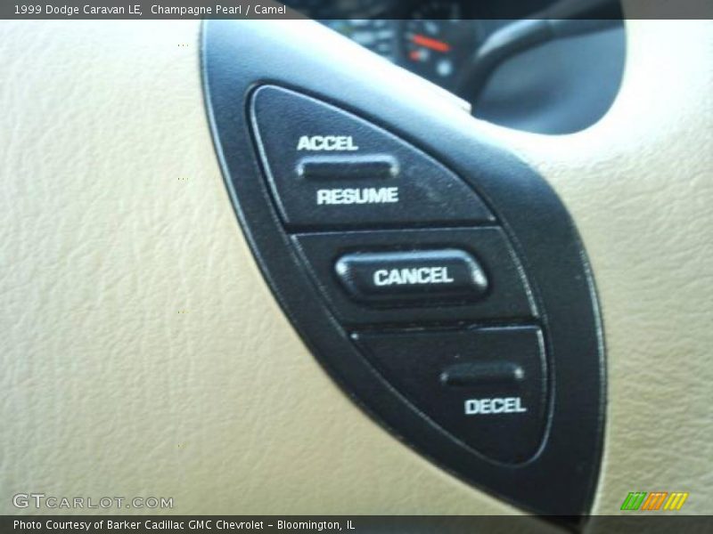 Champagne Pearl / Camel 1999 Dodge Caravan LE