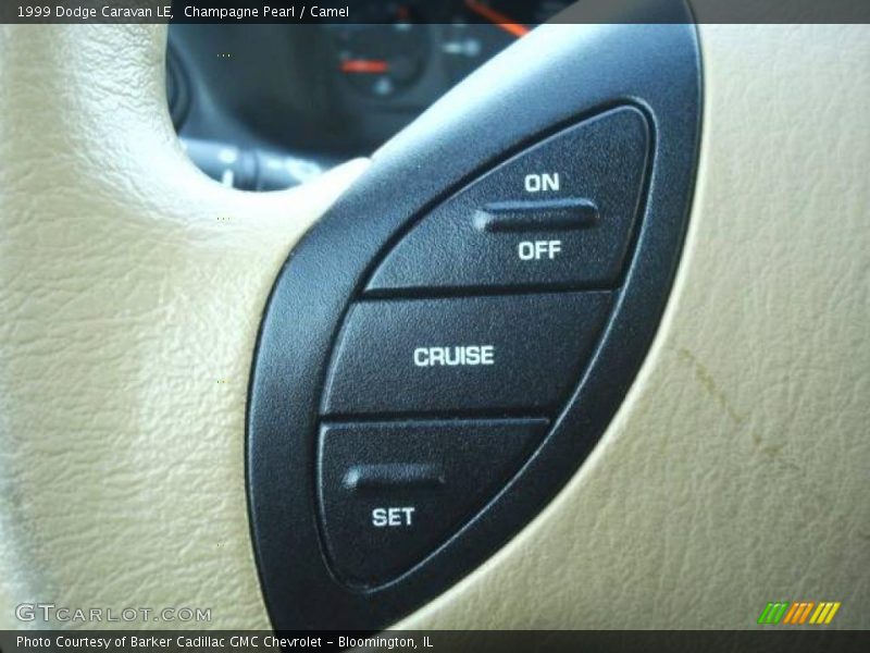 Champagne Pearl / Camel 1999 Dodge Caravan LE
