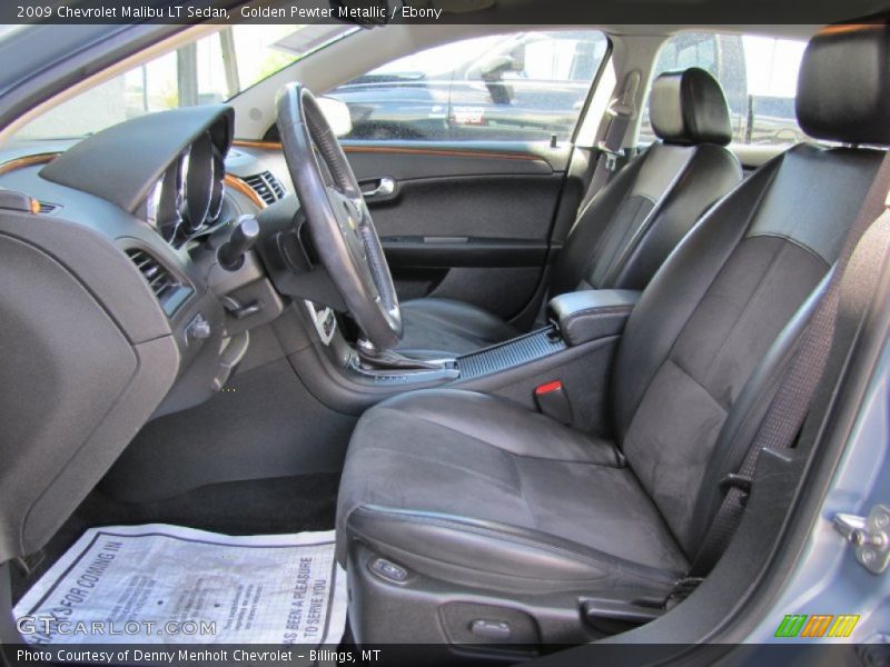  2009 Malibu LT Sedan Ebony Interior