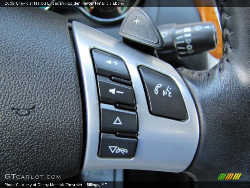 Controls of 2009 Malibu LT Sedan