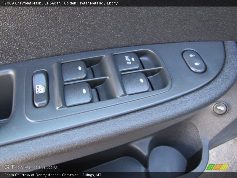 Golden Pewter Metallic / Ebony 2009 Chevrolet Malibu LT Sedan