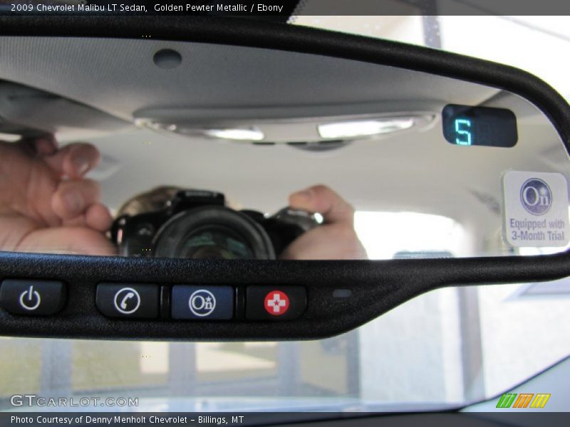 Golden Pewter Metallic / Ebony 2009 Chevrolet Malibu LT Sedan