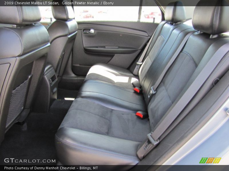 Rear Seat of 2009 Malibu LT Sedan