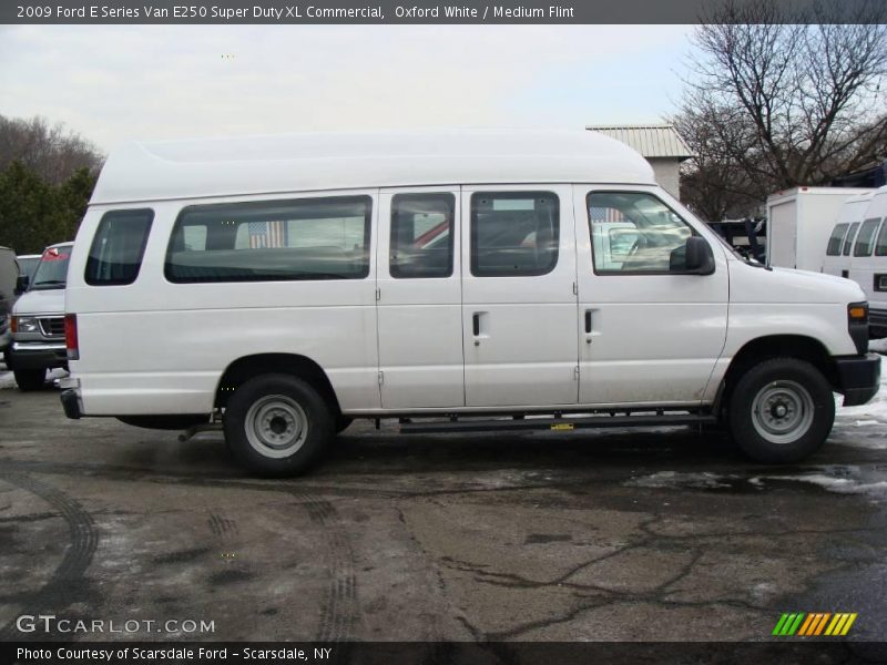 Oxford White / Medium Flint 2009 Ford E Series Van E250 Super Duty XL Commercial