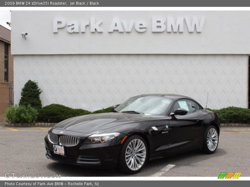 Jet Black / Black 2009 BMW Z4 sDrive35i Roadster
