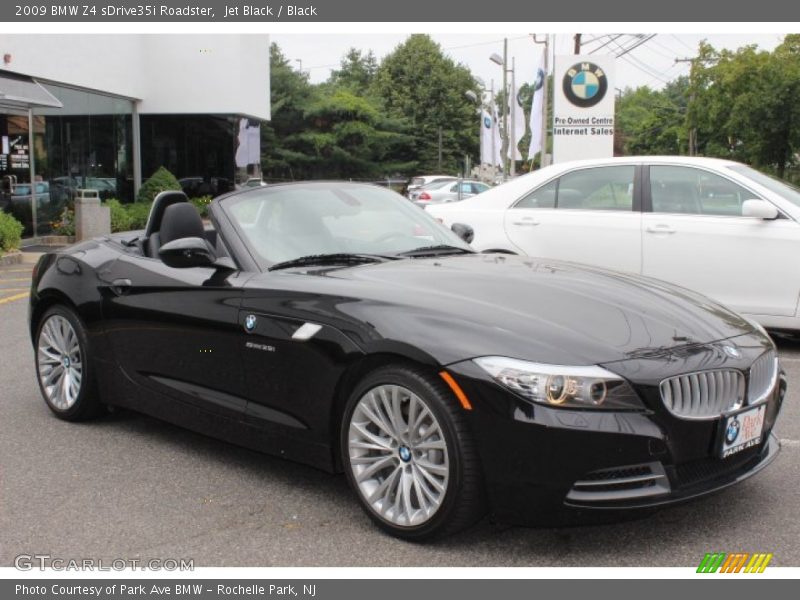 Jet Black / Black 2009 BMW Z4 sDrive35i Roadster