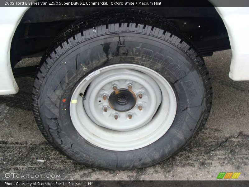 Oxford White / Medium Flint 2009 Ford E Series Van E250 Super Duty XL Commercial